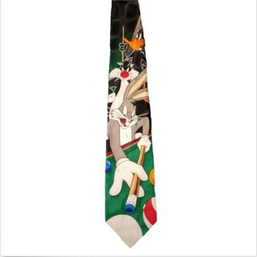 Looney Tunes Tie  Buggs Bunny Daffy Duck